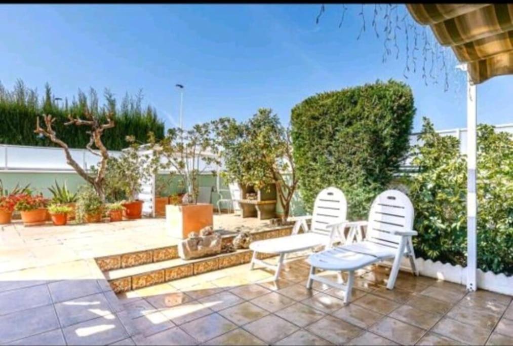 Bungalow Adaptado, Terraza Muy Grande Y Soleada. Gran Alacant Luaran gambar